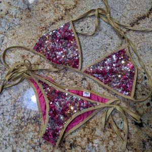 Chynna Doll sequined bikini